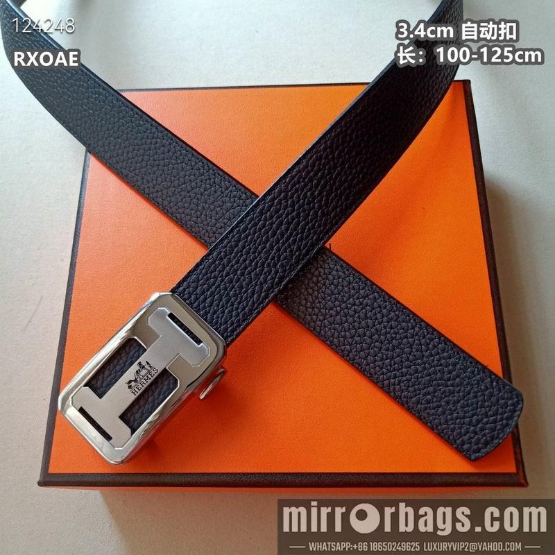 Hermes belt 34mmX100-125cm 8L08