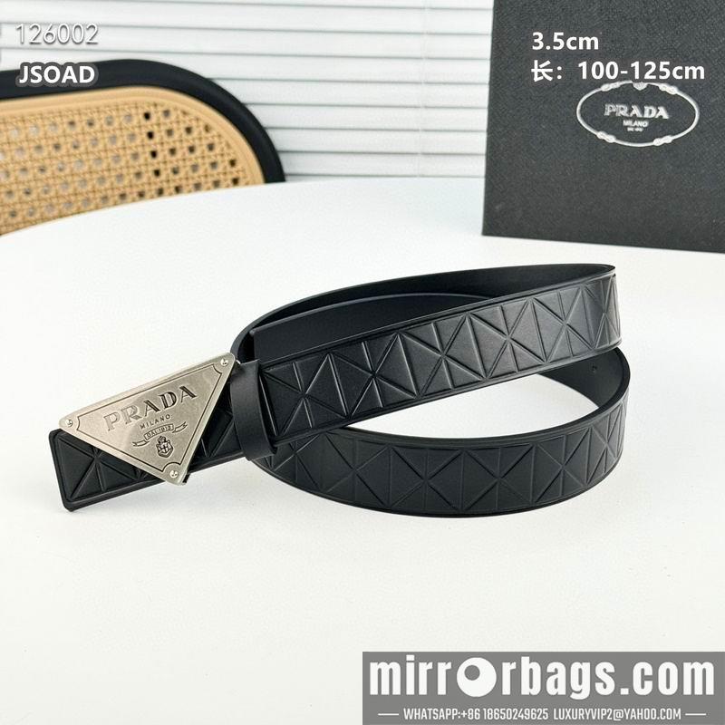Prada belt 35mmX100-125cm 8L36