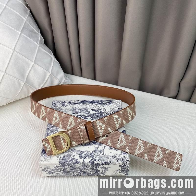 Dior belt 35mmX95-135cm 7D24