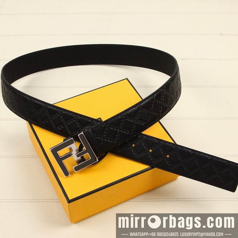 Fendi Belt 38mmX95-125cm 7D37