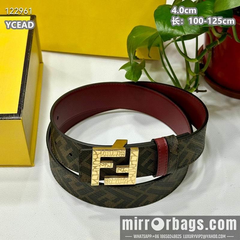 Fendi belt 40mmX100-125cm 8L89