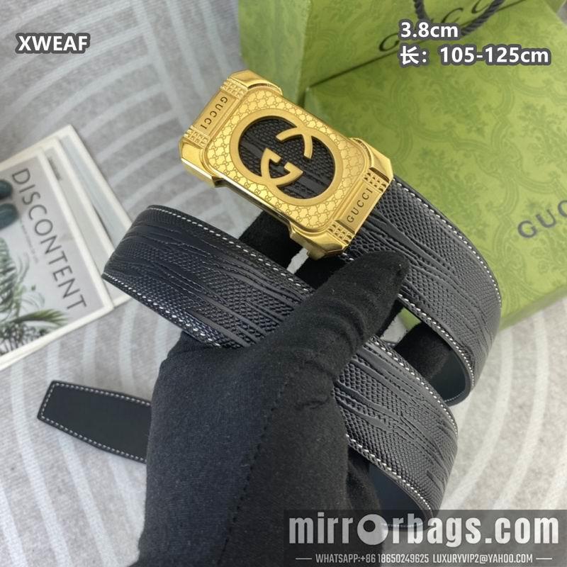 Gucci belt 38mmX105-125cm 8L50