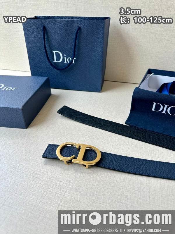 Dior belt 35mmX100-125cm 8L36