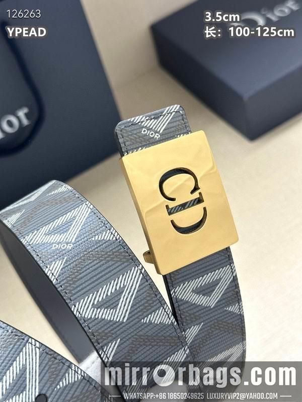 Dior belt 35mmX100-125cm 8L28