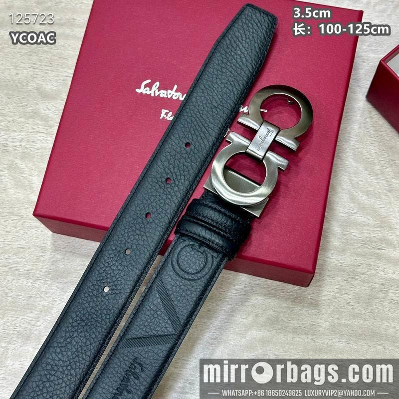 Ferragamo belt 35mmX100-125cm 8L31