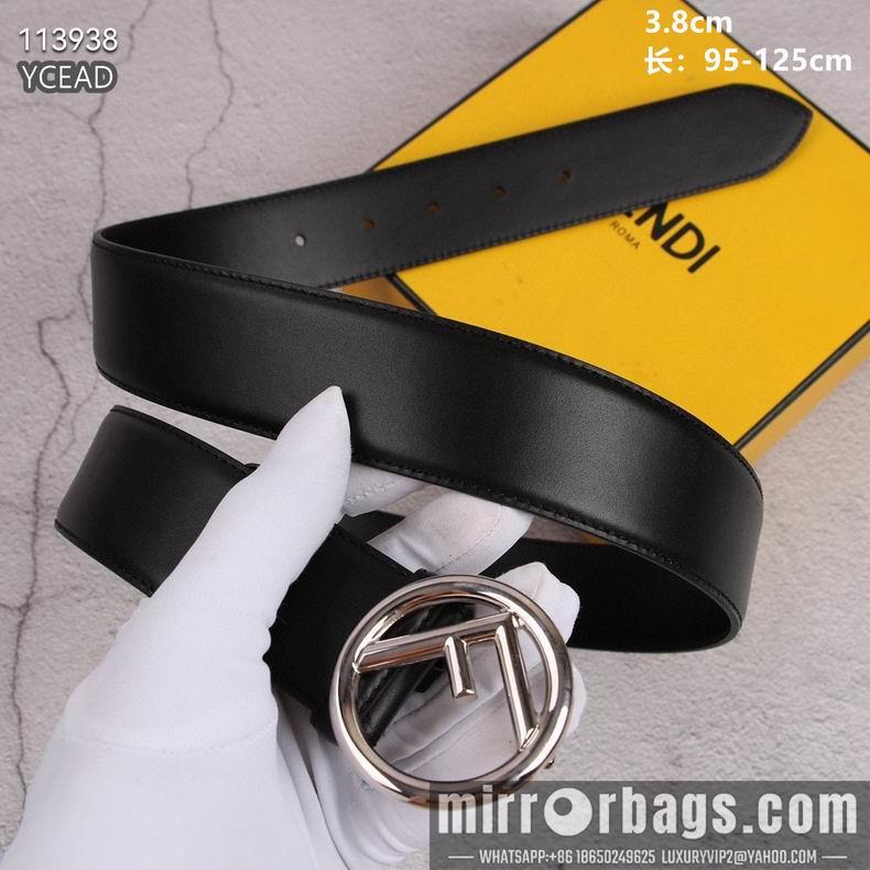 Fendi Belt 38mmX95-125cm 8L02