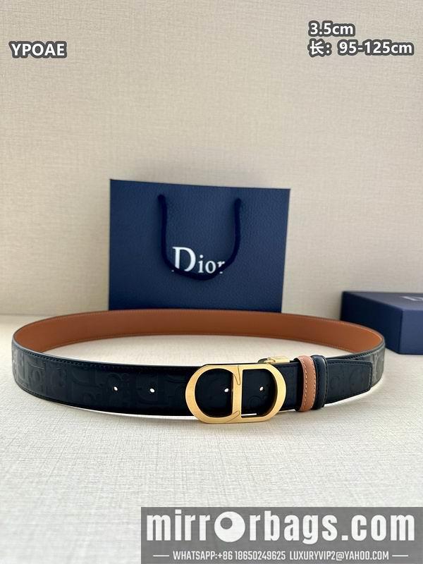 Dior belt 35mmX95-125cm 8L43