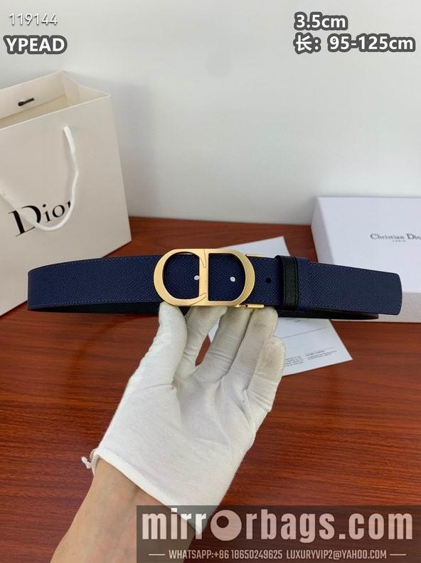 Dior belt 35mmX95-125cm 8L14
