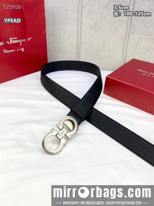 Ferragamo belt 35mmX100-125cm 8L25