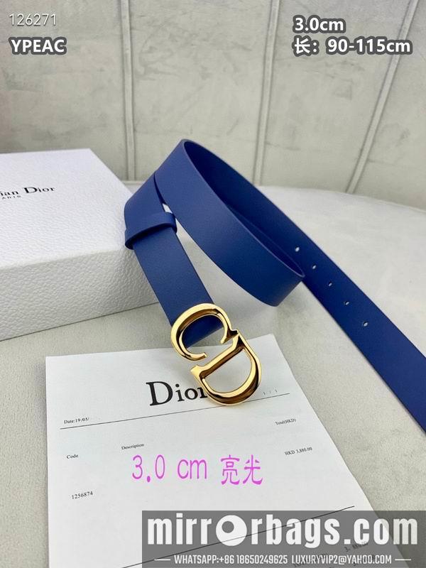 Dior belt 30mmX90-115cm 8L111004