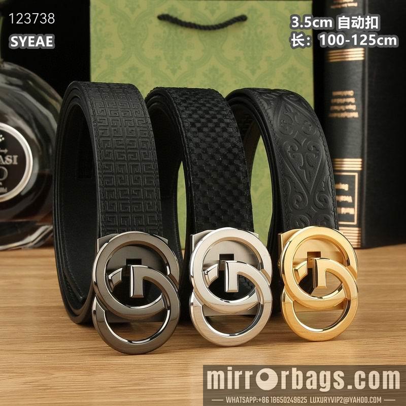 Gucci belt 35mmX100-125cm 8L60