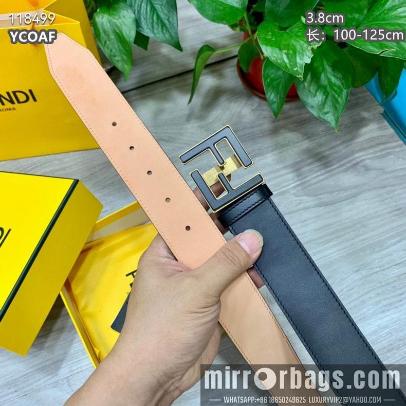 Fendi belt 38mmX100-125cm 8L03