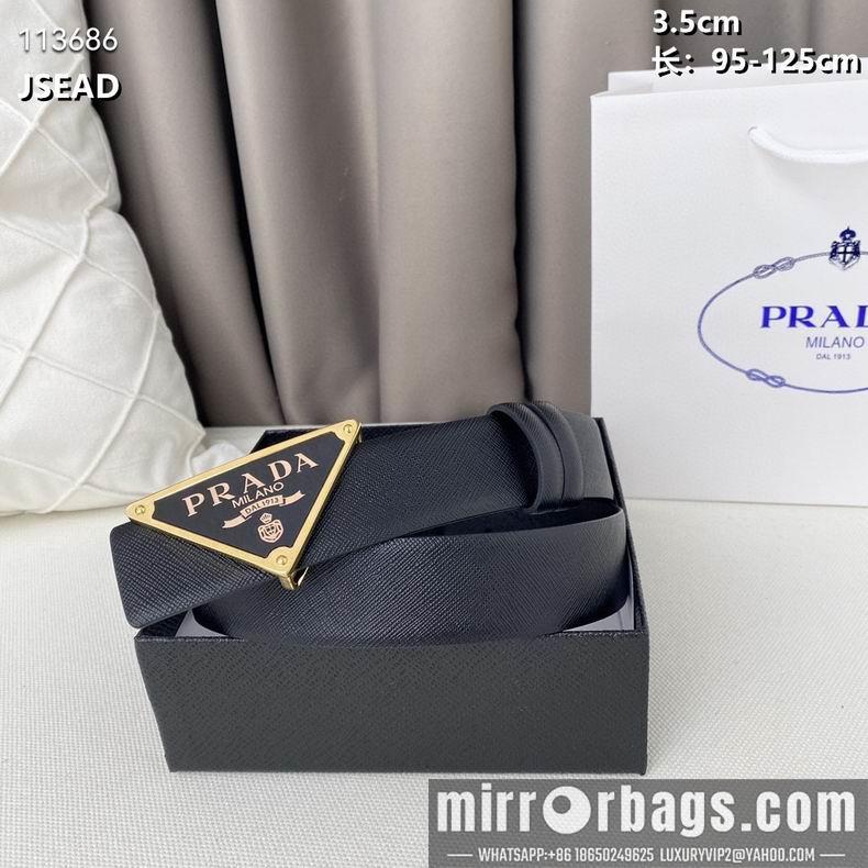Prada belt 35mmX95-125CM 8L20