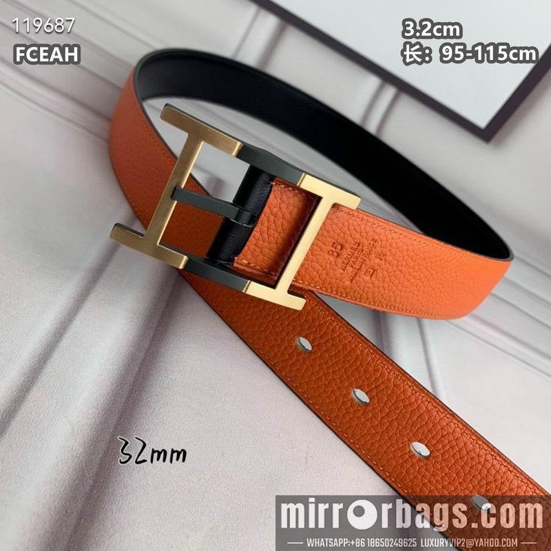 Hermes belt 32mmX95-125cm 8L040803