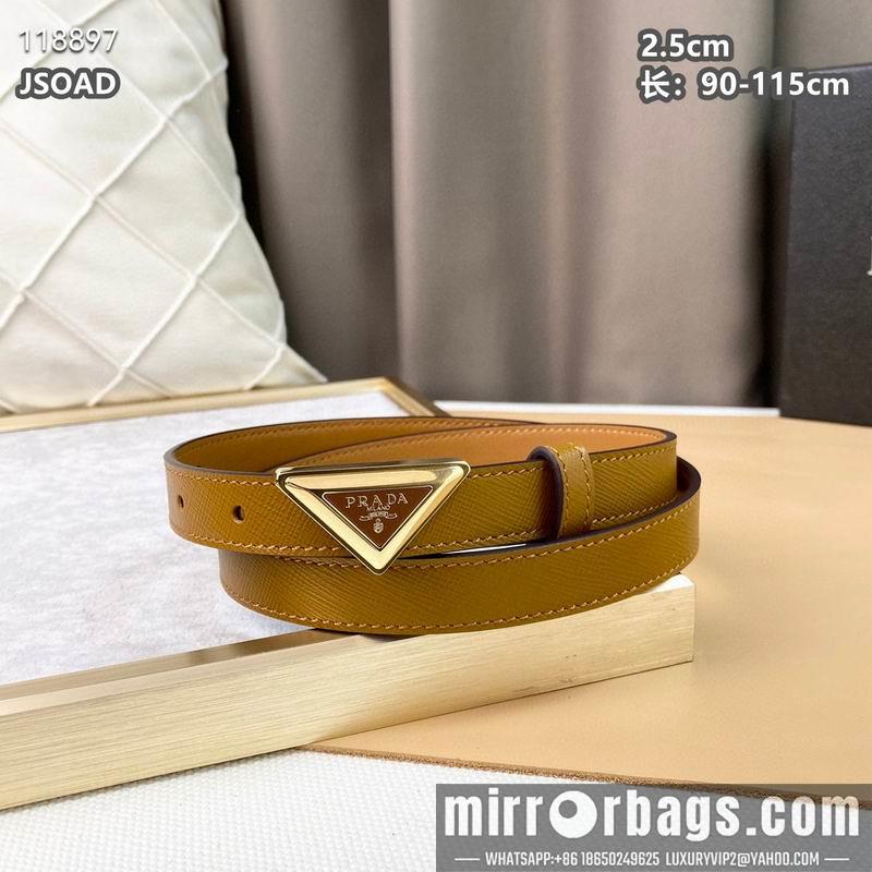 Prada belt 25mmX90-115cm 8L040801