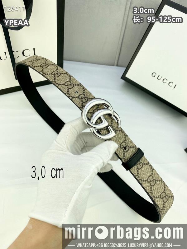 Gucci belt 30mmX95-125cm 8L19