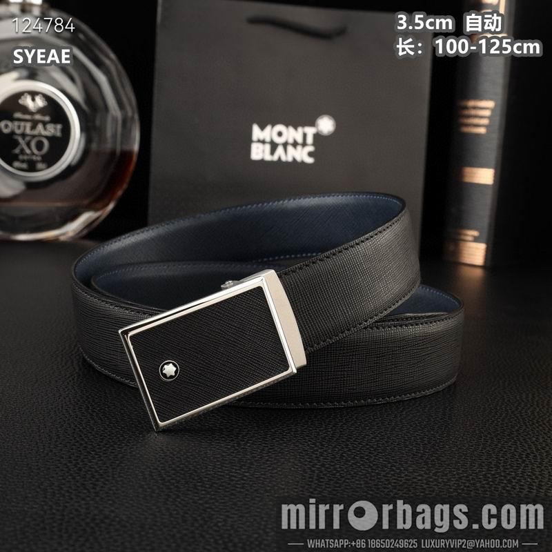 Montlanc belt 35mmX100-125cm 8L30