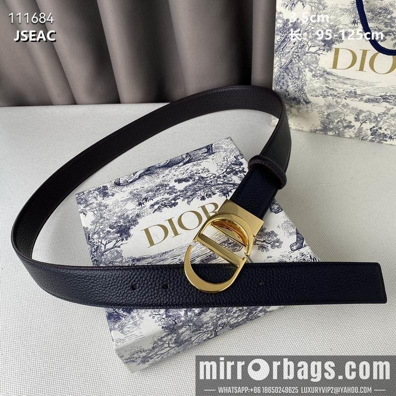 Dior Belt 35mm 95-125cm 8L09