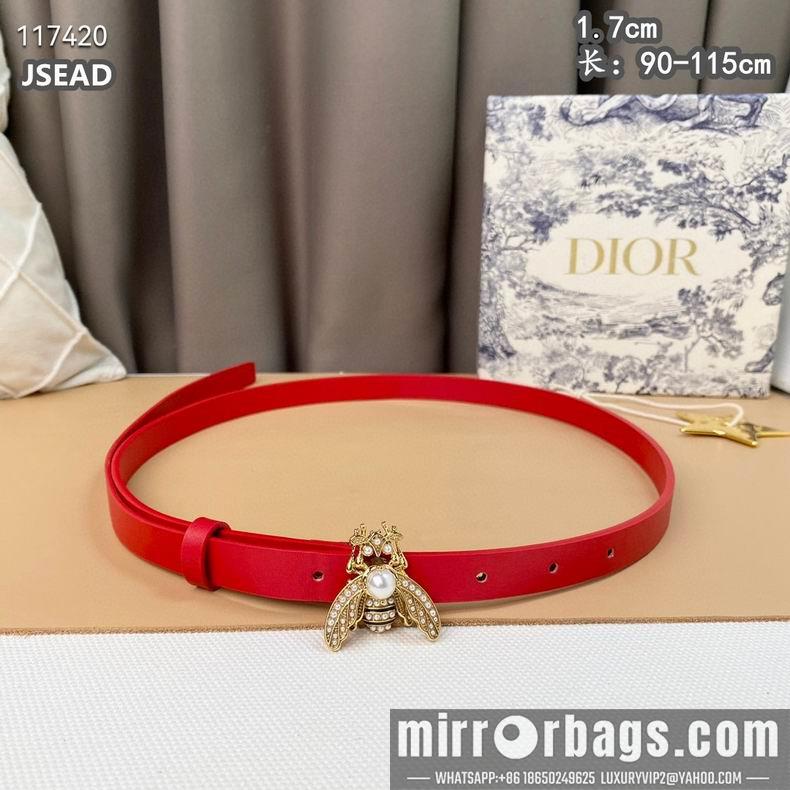 Dior belt 17mmX90-115cm 8L02