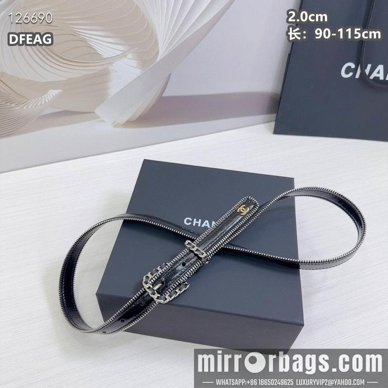 Chanel belt 20mmX90-115cm 8L10