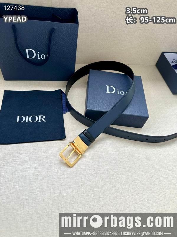 Dior belt 35mmX95-125cm 8L34