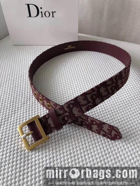 Dior Belt 34mmX95-125cm 7D23