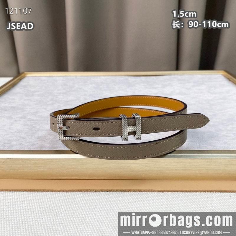 Hermes belt 15mmX90-110cm 8L01