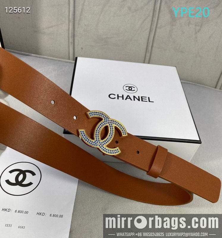 Chanel belt 30mmX95-125cm XH05