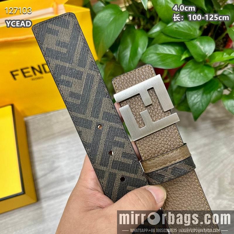 Fendi belt 40mmX100-125cm 8L129