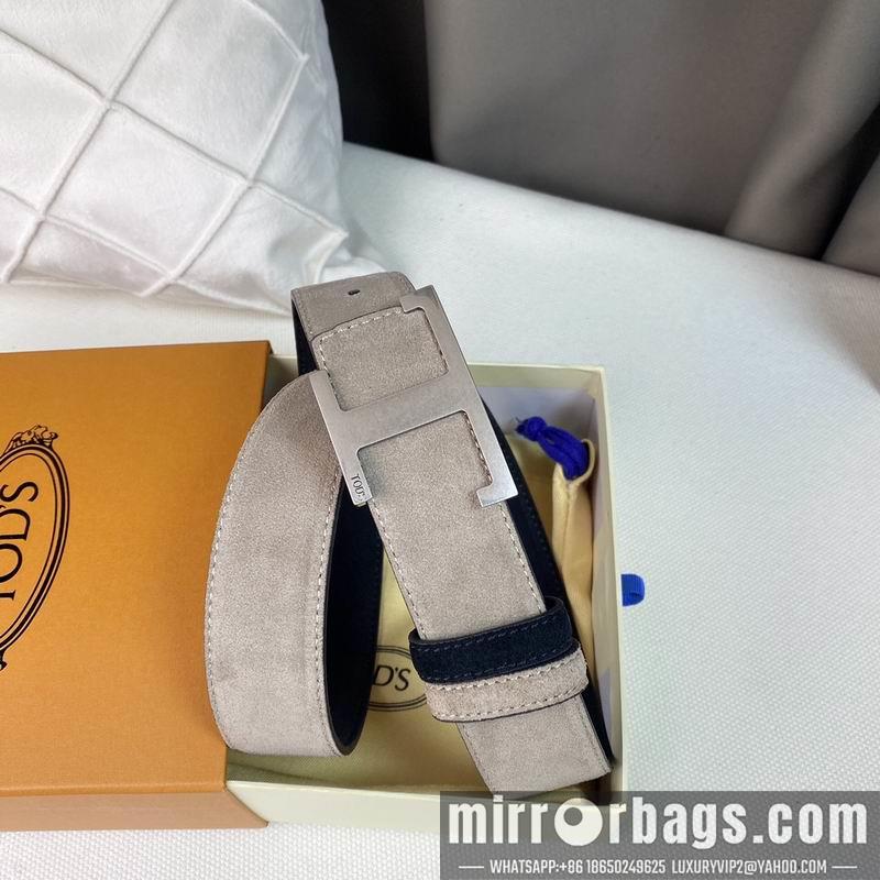 Tod's belt 34mmX95-125cm 7D02
