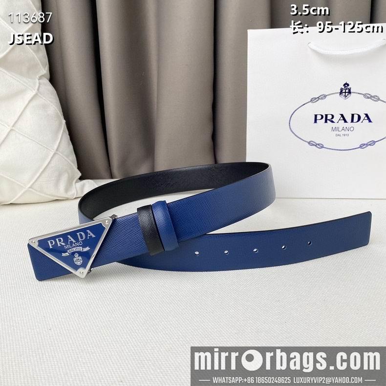 Prada belt 35mmX95-125CM 8L20