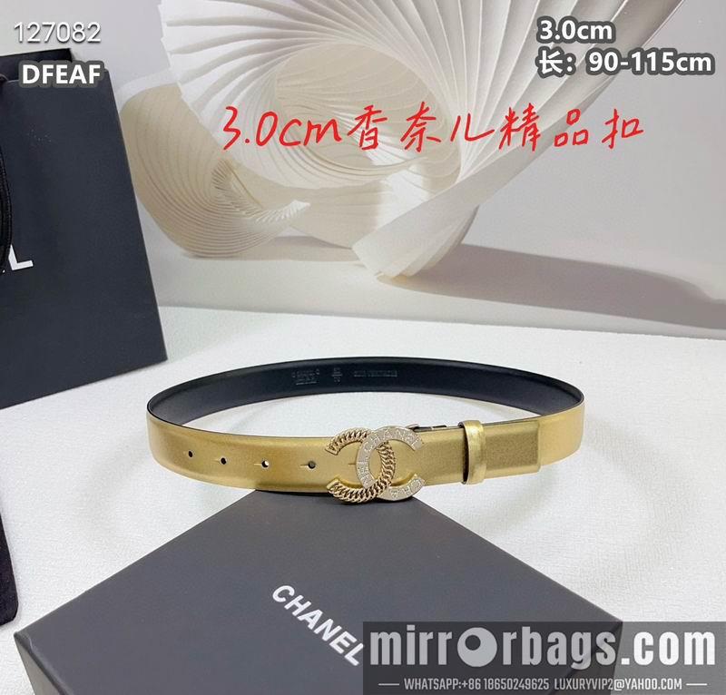 Chanel belt 30mmX90-115cm 8L39