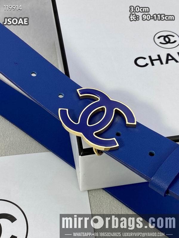 Chanel belt 30mmX90-115cm 8L072005