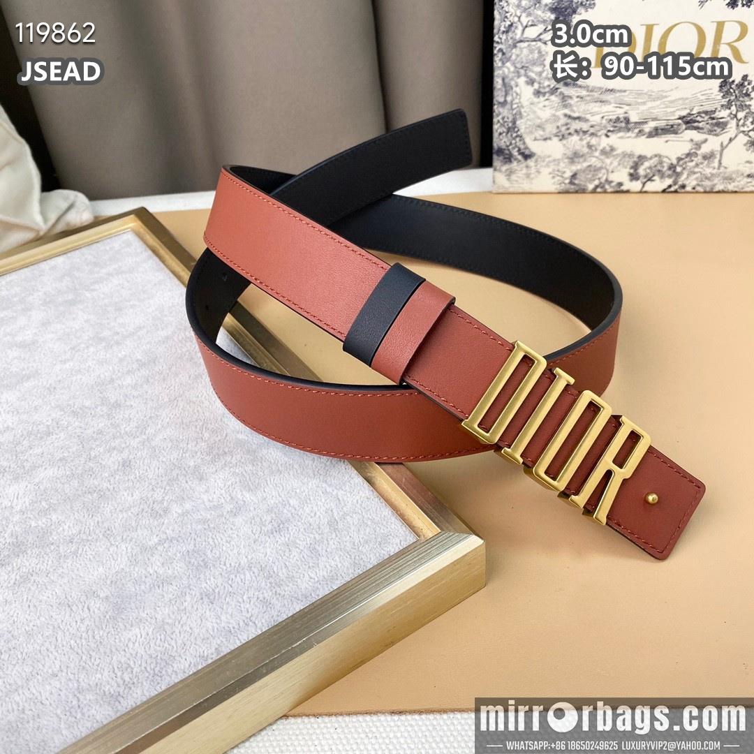 Dior belt 30mmX90-115cm 8L072002