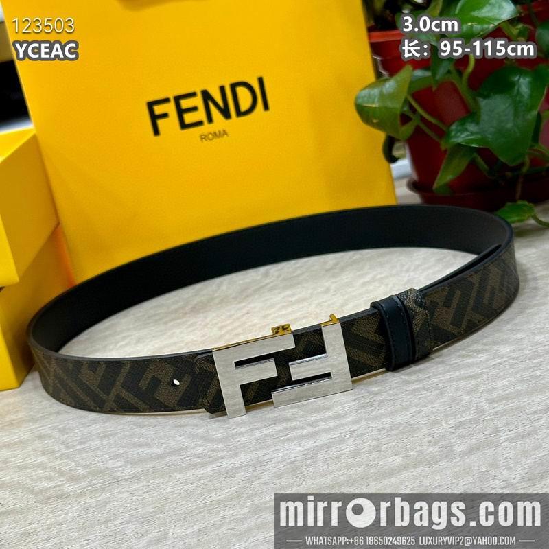 Fendi belt 30mmX95-115cm 8L20