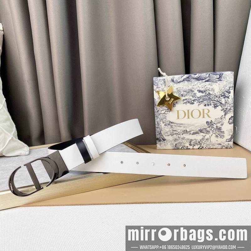 Dior belt 35mmX95-135cm 7D27