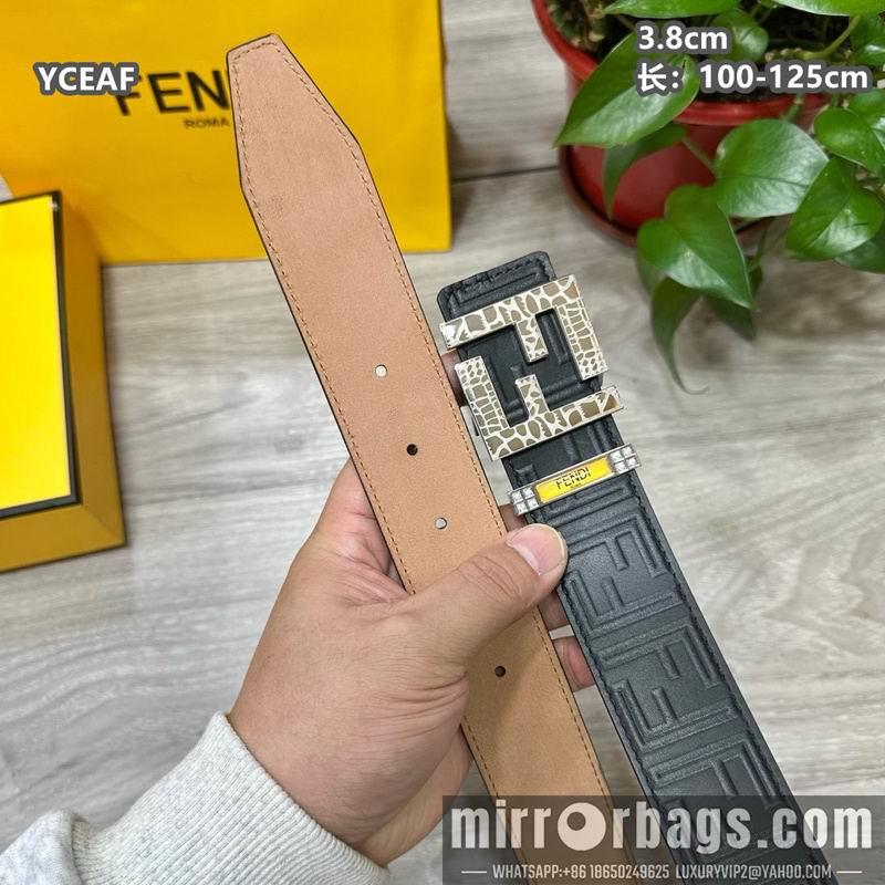 Fendi belt 38mmX100-125cm 8L29
