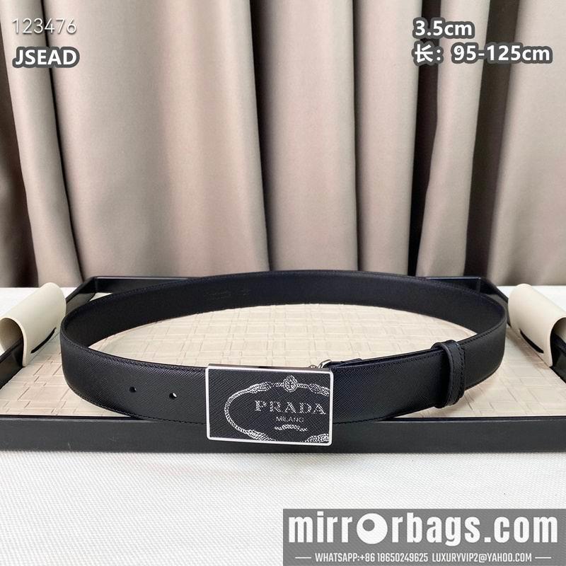 Prada belt 35mmX95-125cm 8L33