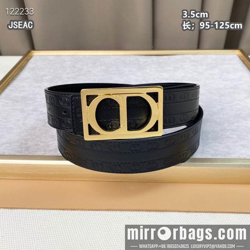 Dior belt 35mmX95-125cm 8L27