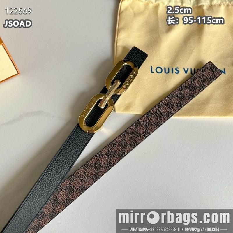 LV belt 25mmX95-115cm 8L16