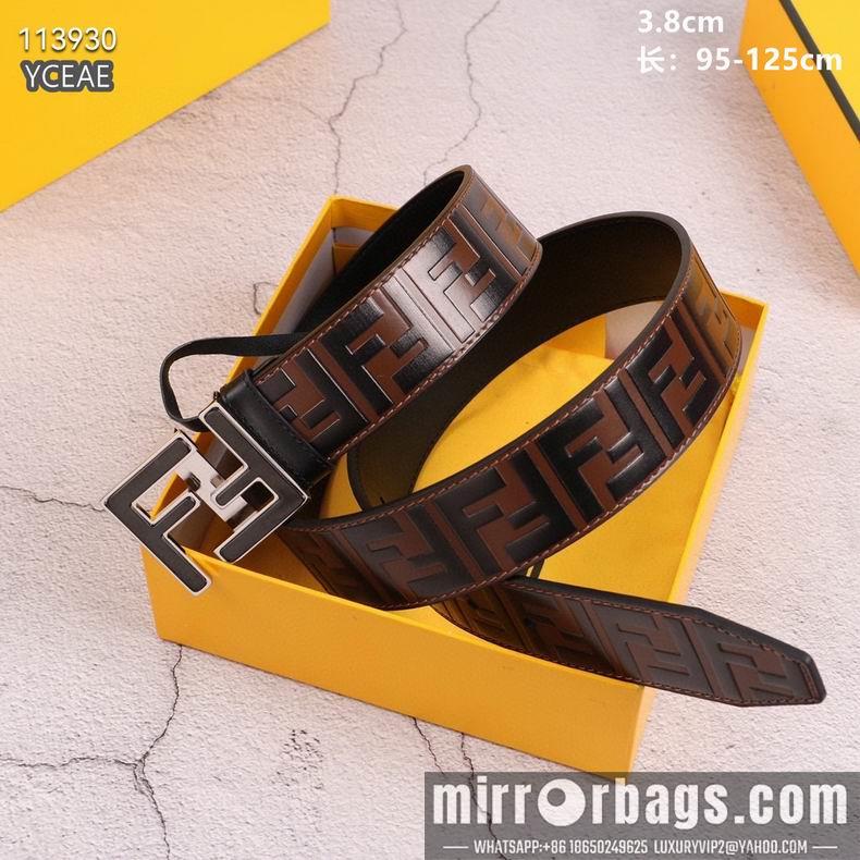 Fendi Belt 38mmX95-125cm 8L03