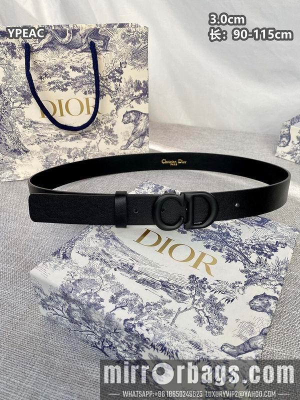 Dior belt 30mmX90-115cm 8L01