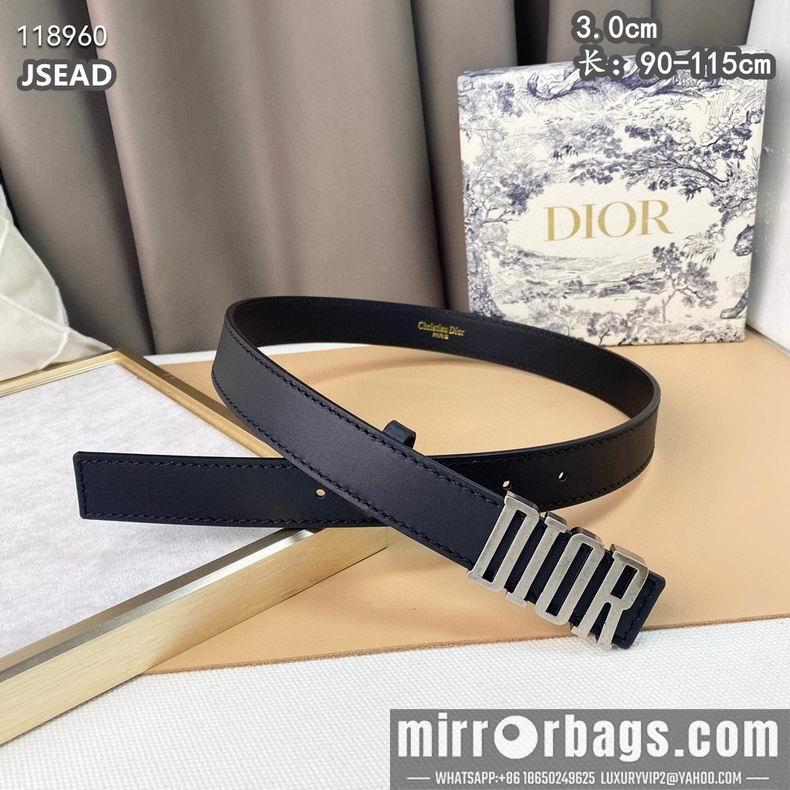 Dior belt 30mmX90-115cm 8L12