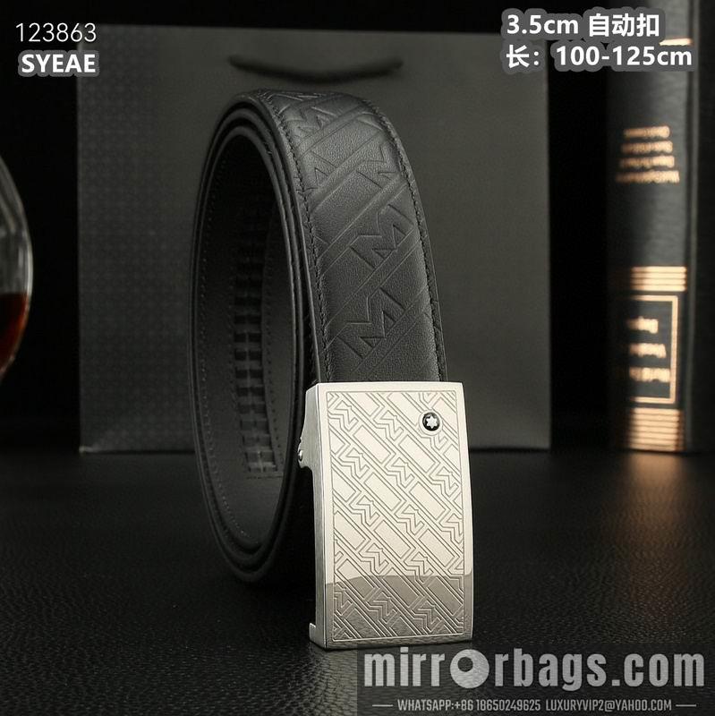 Montlanc belt 35mmX100-125cm 8L47
