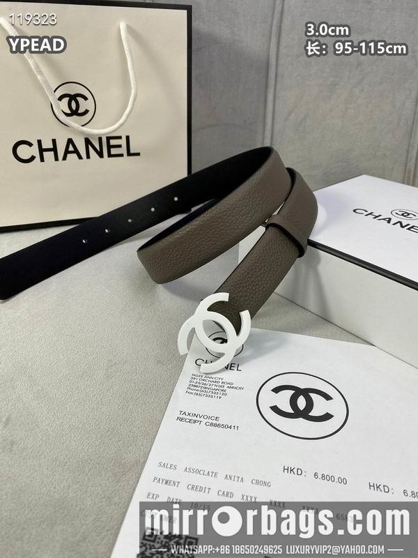 Chanel belt 30mmX95-115cm 8L040801