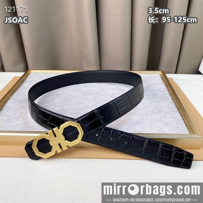 Ferragamo belt 35mmX95-125cm 8L12