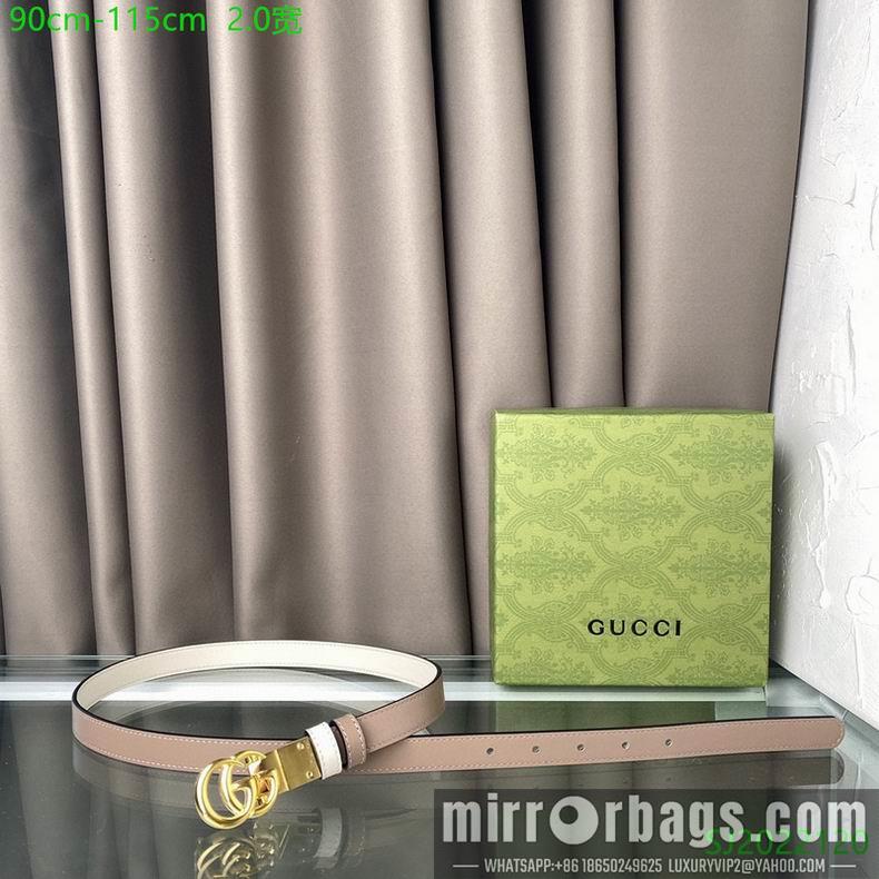 Gucci Belt 20mmX90-115cm 7D01