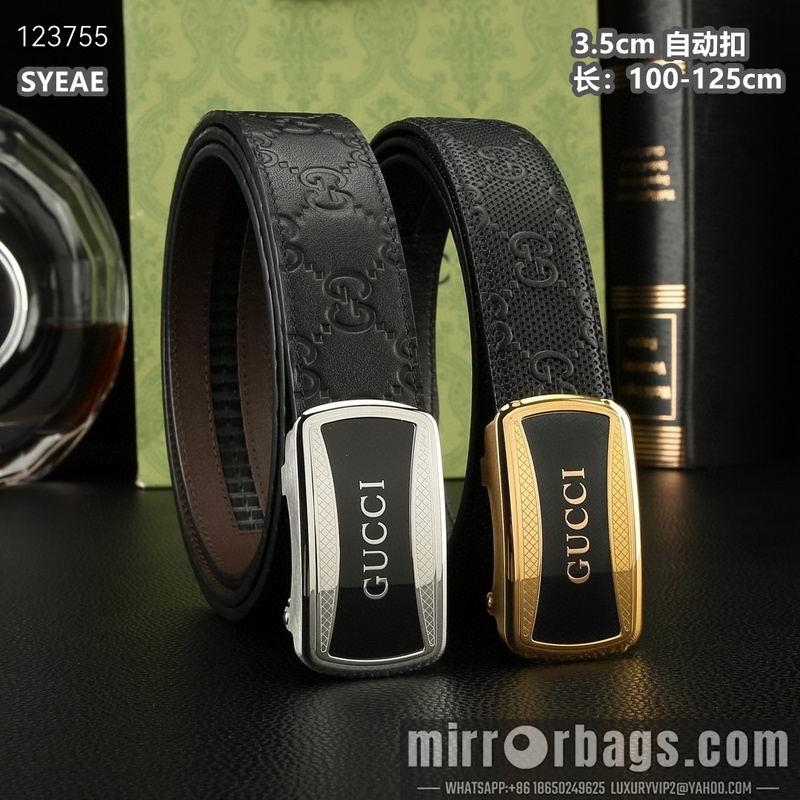 Gucci belt 35mmX100-125cm 8L55