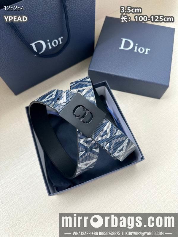 Dior belt 35mmX100-125cm 8L28