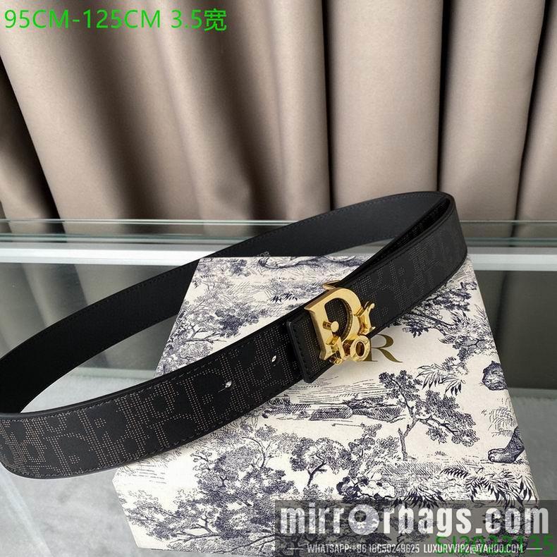 Dior belt 35mmX95-125cm 7D12